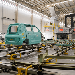 خط طلاء السيارات