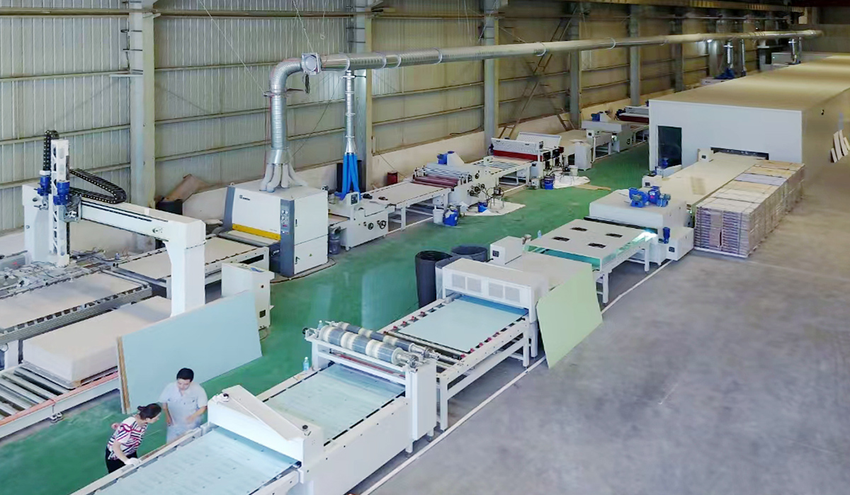 حل الطلاء الذكي لبناء الألواح الزخرفية