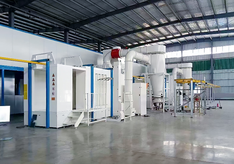 كشك طلاء مسحوق