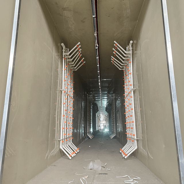 نظام المعالجة المسبقة بالرش