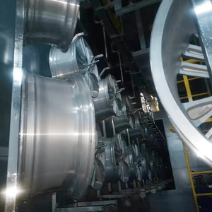 خط طلاء العجلات