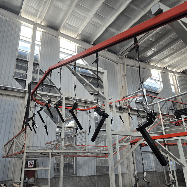 خط الطلاء الكهربي لقطع غيار السيارات