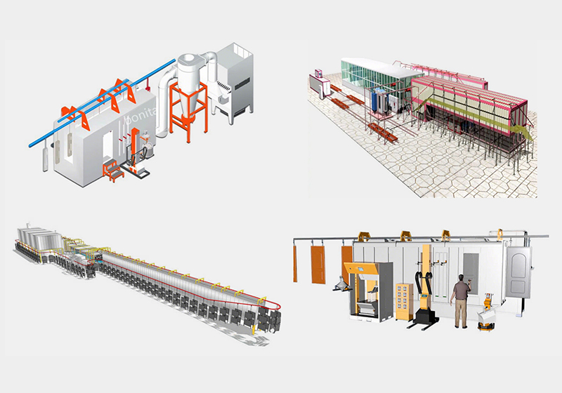 معدات طلاء المسحوق